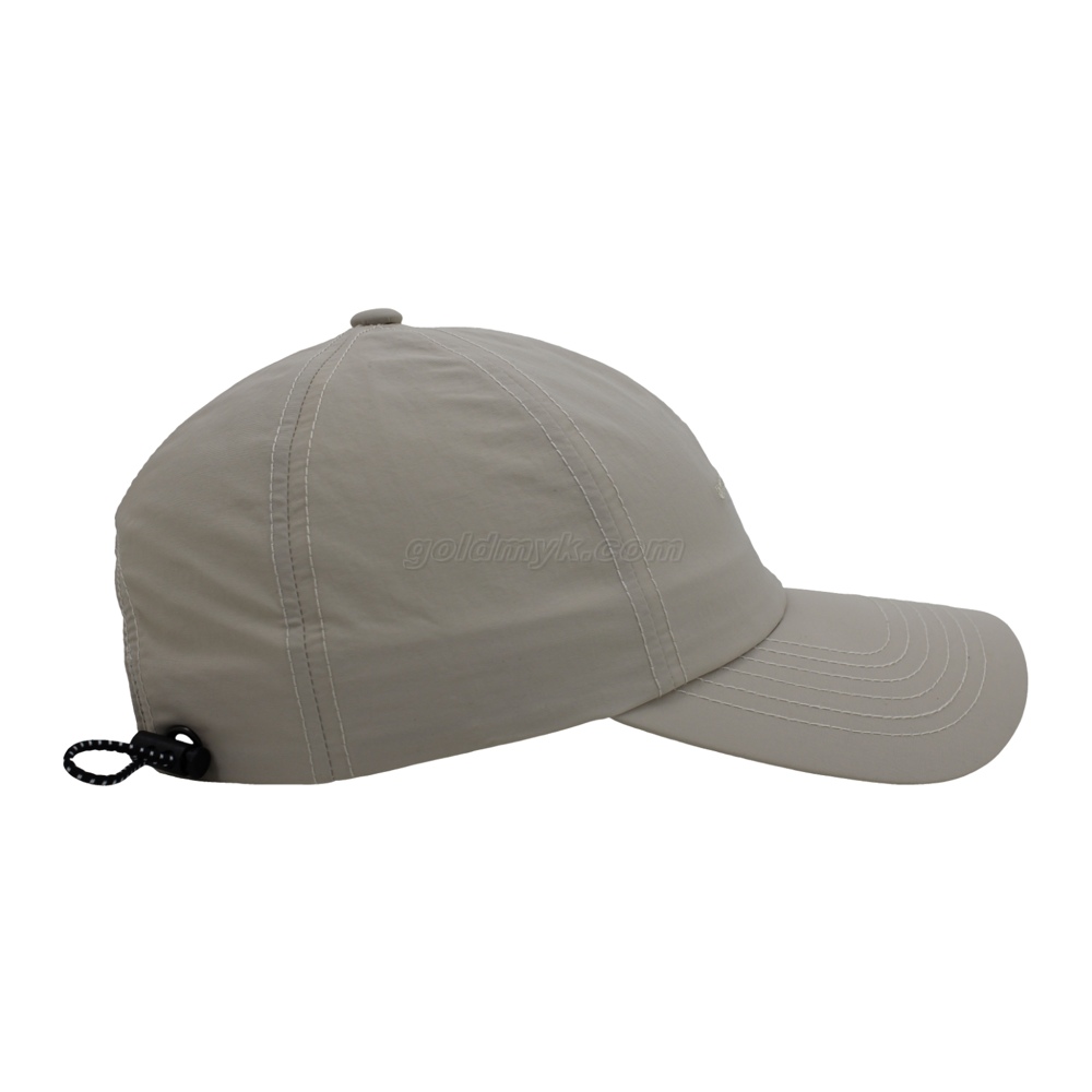 Plain Color Light Weight Polyester Fabric Sports Cap And Hat Factory