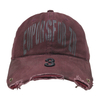 Custom Printed Embroidery Distressed Washed Cotton Baseball Cap Frayed Edge Curved Visor 6 Panel Adjustable Dad Hat Wholesale