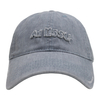 Vintage Stylish Flat Embroidery Washed Baseball Cap Dad Hat 6-panel Sports Caps For Man And Woven Can Custom Logo