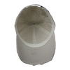 Vintage Stylish Flat Printing Washed Baseball Cap Dad Hat 6-panel Sports Caps For Man And Woven Can Custom Logo