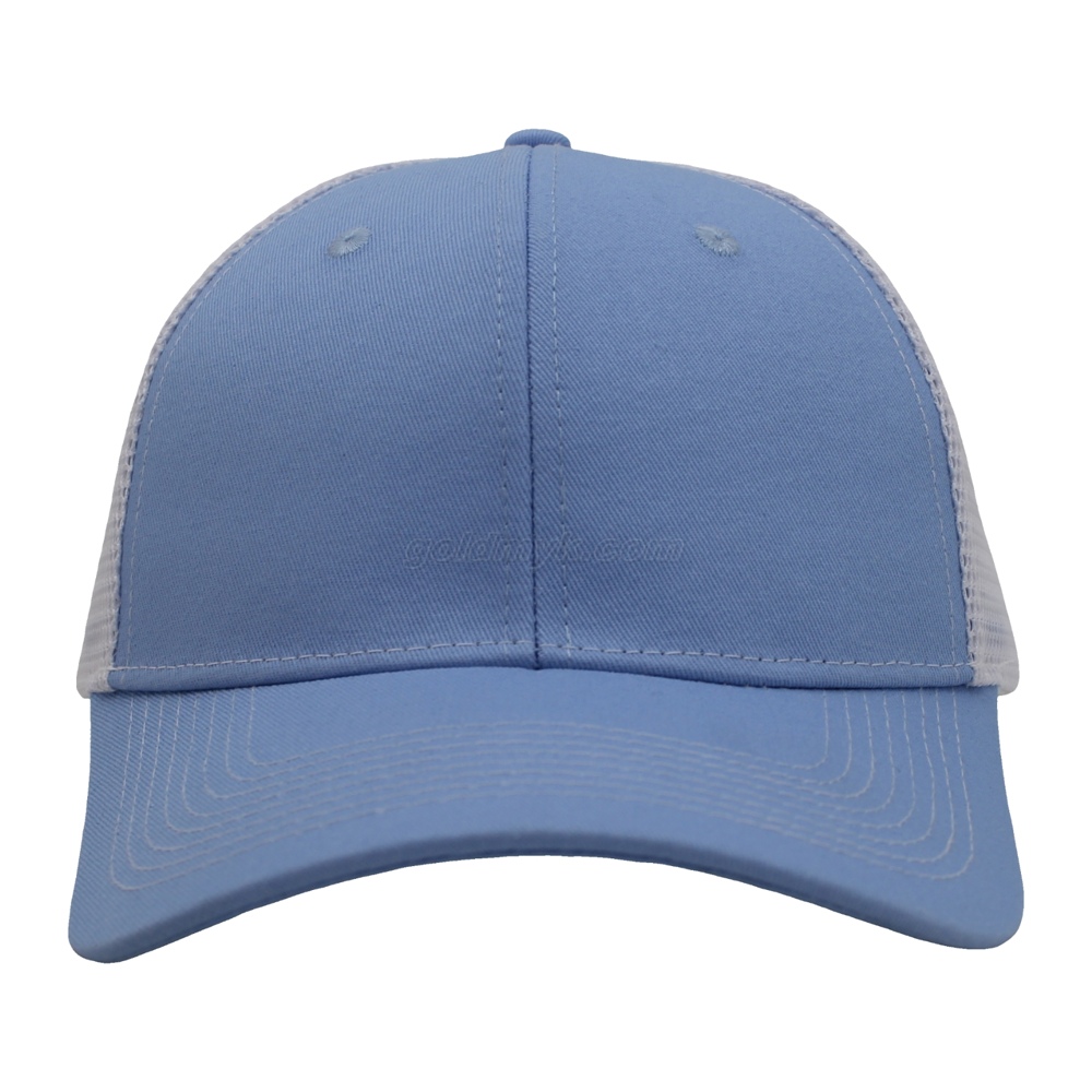 Trucker Cap Polyester Fabric Mesh Hat for Women and Men Can Custom Logo