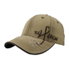 Vintage Stylish Flat Embroidery Washed Baseball Cap Dad Hat 6-panel Sports Caps For Man And Woven Can Custom Logo
