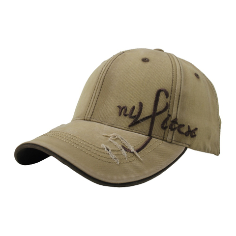 Vintage Stylish Flat Embroidery Washed Baseball Cap Dad Hat 6-panel Sports Caps For Man And Woven Can Custom Logo