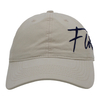 Washed Cotton Unstructured Dad Hat Custom Embroidery Florida Signature Logo Baseball Cap
