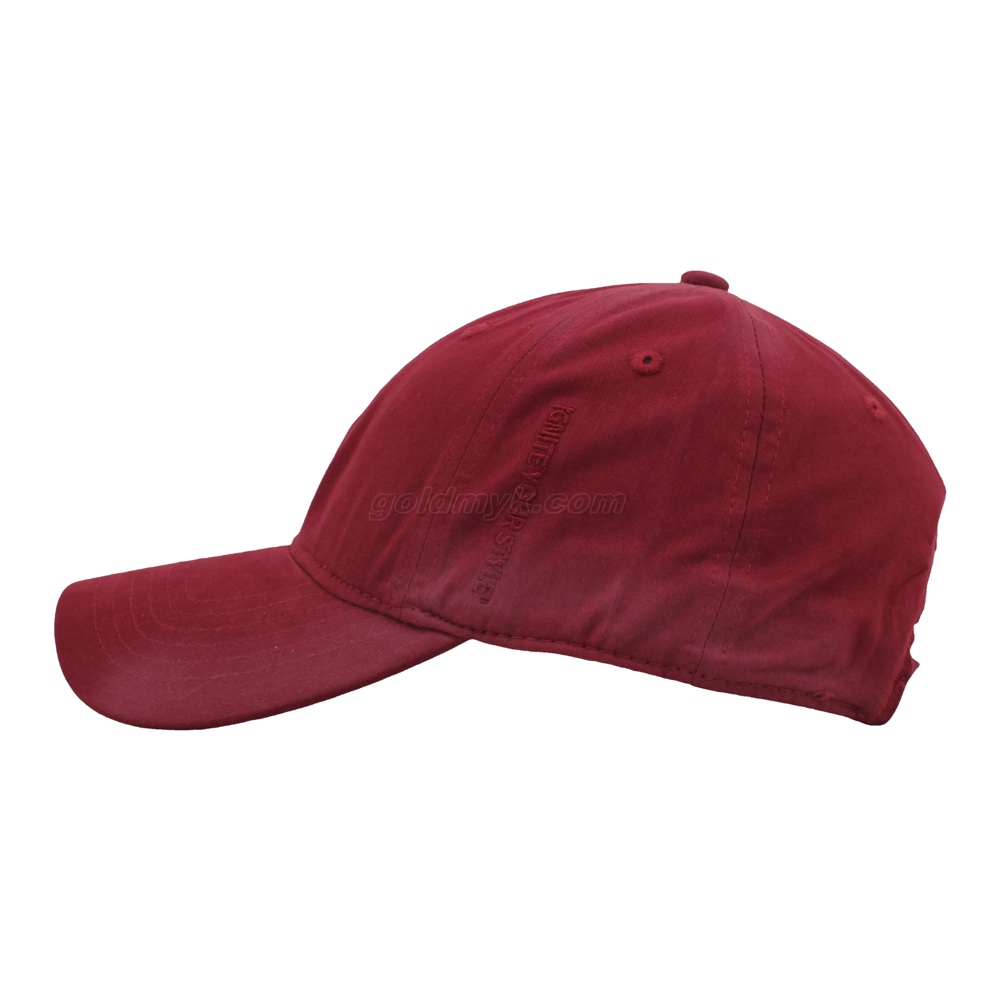 Wholesale Good Price Washed Cotton Fabric Soft And Confortable Baseball Cap And Hat with Tone To Tone Embroidery