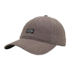 Washed Canvas Soft Baseball Cap 6 Panel Curved Brim Woven Patch Logo Men Outdoor Sport Hat Custom Logo