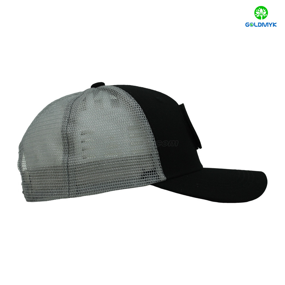 Classic 6-Panel Breathable Mesh Back Trucker Hat with Patch