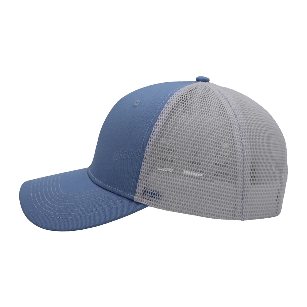 Trucker Cap Polyester Fabric Mesh Hat for Women and Men Can Custom Logo