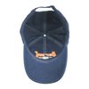 Vintage Stylish Flat Embroidery Washed Baseball Cap Dad Hat 6-panel Sports Caps For Man And Woven Can Custom Logo