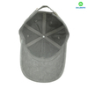 Light Grey 6 Panel Embroidered Baseball Cap