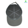Custom Washed Canvas 6 Panel Baseball Cap in Plain Grey Color Custom LOGO Can Embroidery or Print of Women /Men