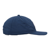 Navy Lightweight Nylon Baseball Cap Custom 3D PVC Rubber Basketball Logo Patch Curved Brim Sports Dad Hat