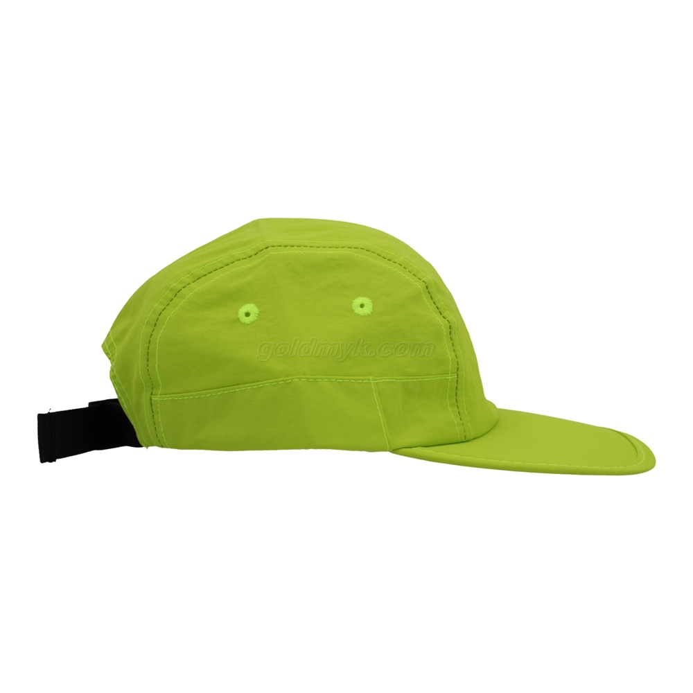 Lightweight Quick Dry Nylon 6 Panel Cap Custom Embroidery Outdoor Running Baseball Hat