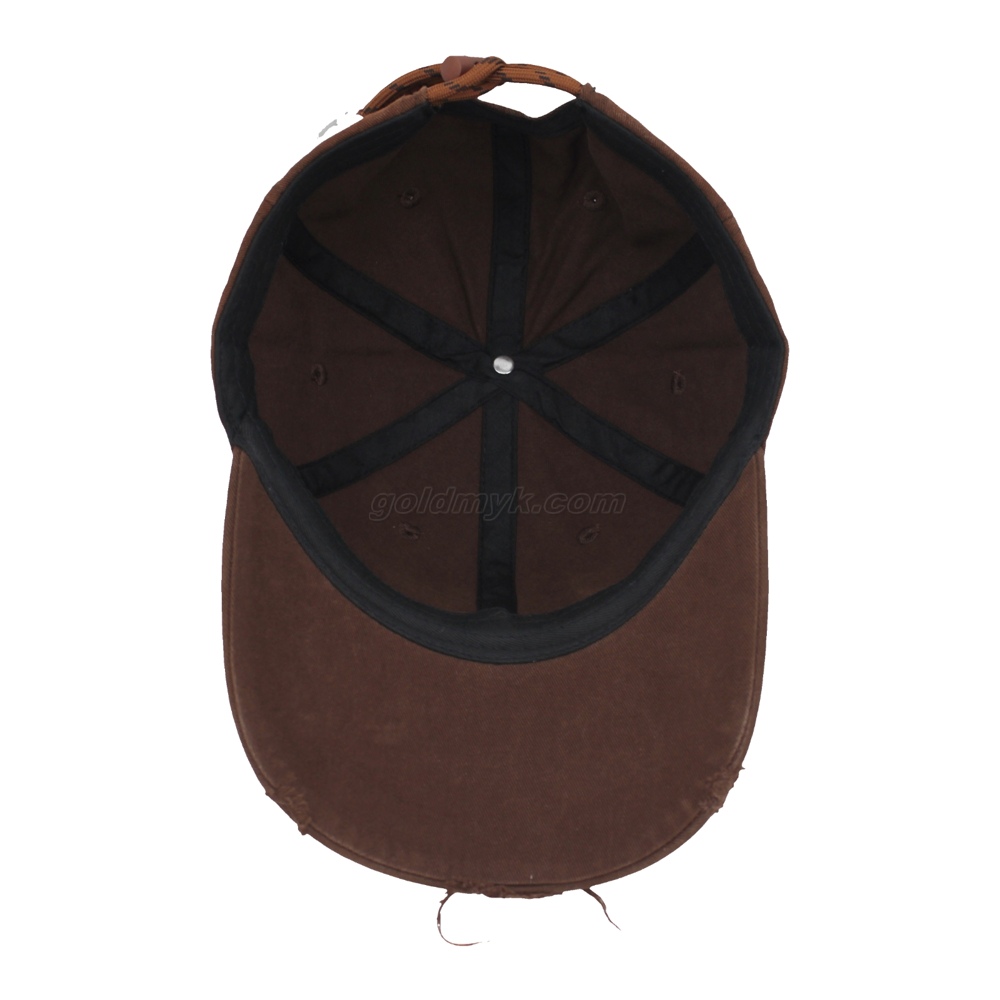 Distressed Washed Cotton Twill Wholesale Custom Baseball Cap And Hat