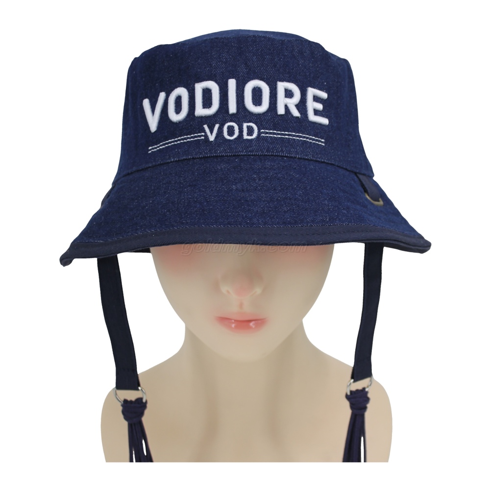 Hot Sale And Fashion Cotton Fabric Custom Design Bucket Hat And Cap