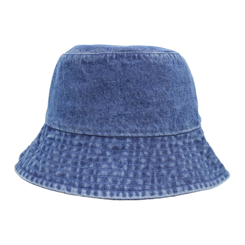 Wholesale with Good Price Custom Washed Cotton Denim Fabric Bucket Hat