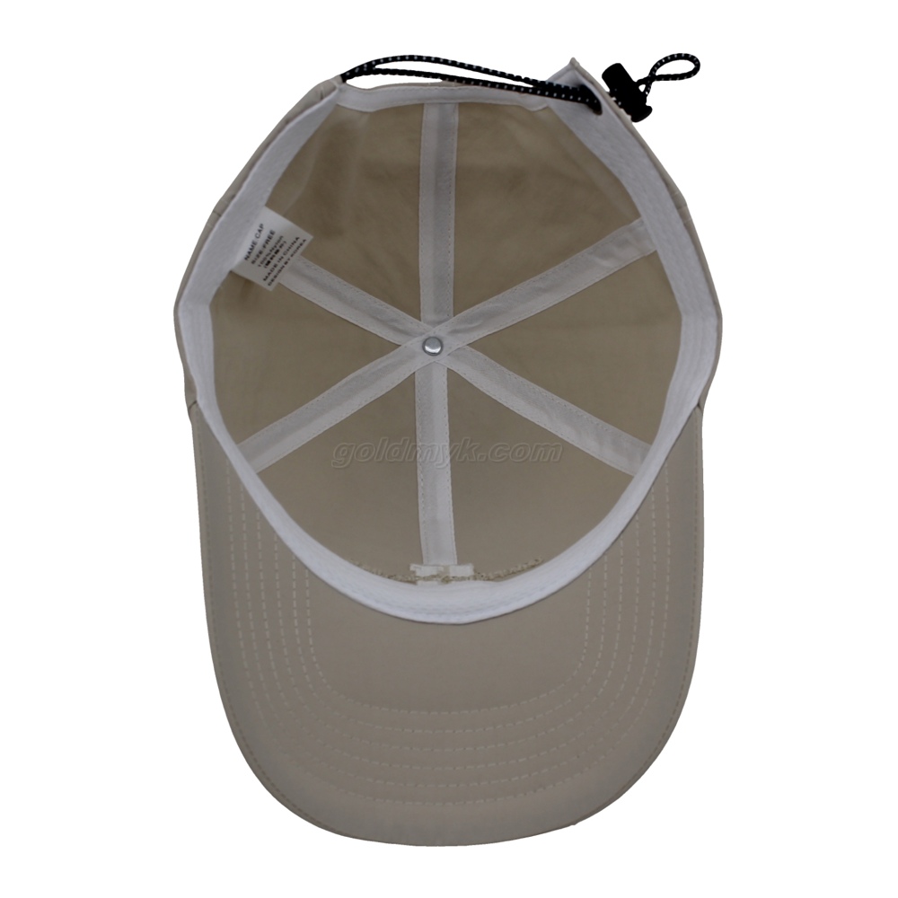 Plain Color Light Weight Polyester Fabric Sports Cap And Hat Factory