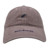 Vintage Stylish Flat Embroidery Washed Baseball Cap Dad Hat 6-panel Sports Caps For Man And Woven Can Custom Logo