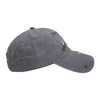 Vintage Stylish Washed Baseball Cap Dad Hat 6-panel Sports Caps For Man And Woven Can Custom Logo