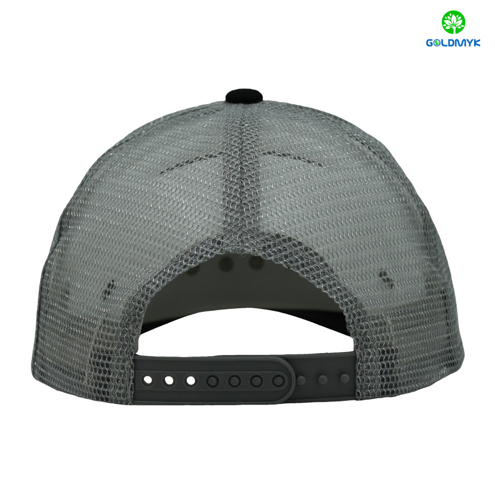Classic 6-Panel Breathable Mesh Back Trucker Hat with Patch