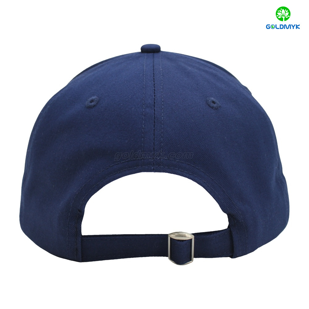 High Quality Custom Logo Navy Blue Embroidered Sports Hats for Men and Women Baseball Caps