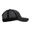 Promotional Hot Sale Pigment Washed Plain Color Cotton Mesh Cap And Braid-exposed Hat