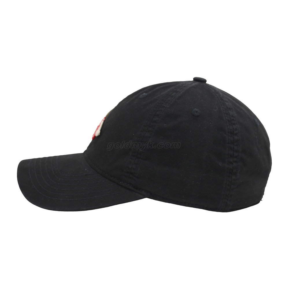 New And Hot Sale Washed Brushed Cotton Fabric Baseball Cap And Hat
