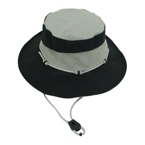 Custom 100% Nylon Polyester UV Protection Bucket Hat And Fishing Hat