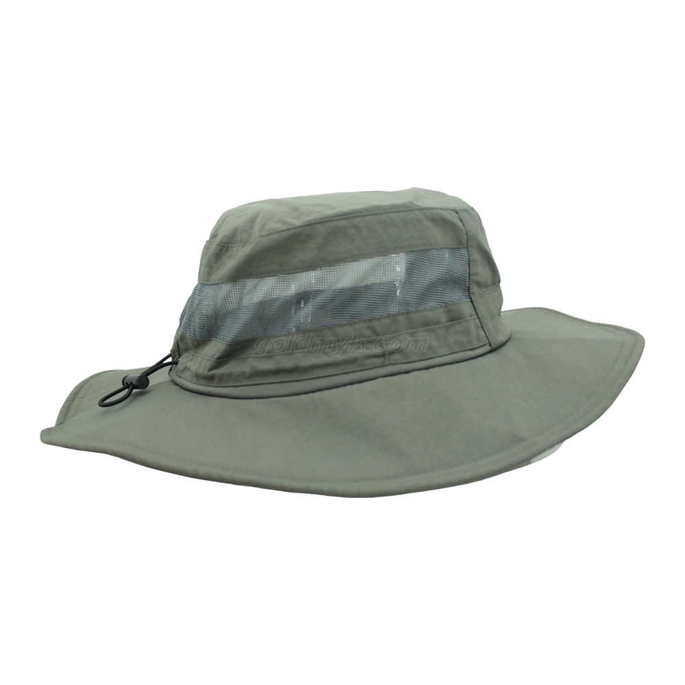 Hot Sale And Custom 100% Nylon Polyester UV Protection Bucket Hat And Fishing Hat