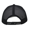 Custom Black Trucker Cap With Built-in NFC Chip 3D Puff Embroidery NFC Logo Mesh Back Baseball Hat
