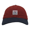 Vintage Stylish Washed Baseball Cap Dad Hat 6-panel Sports Caps For Man And Woven Can Custom Logo