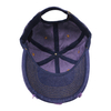 Vintage Stylish Flat Embroidery Washed Baseball Cap Dad Hat 6-panel Sports Caps For Man And Woven Can Custom Logo
