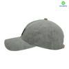 Light Grey 6 Panel Embroidered Baseball Cap