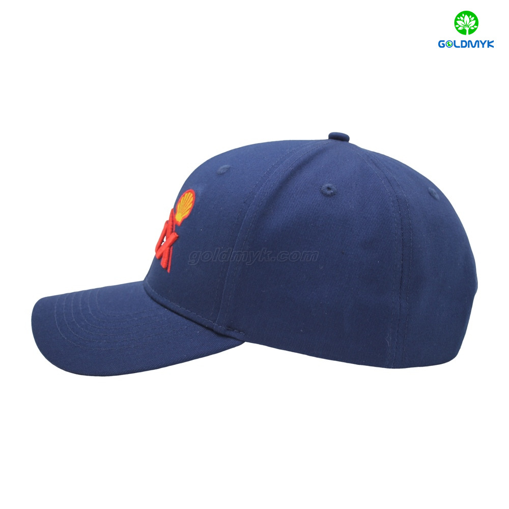 High Quality Custom Logo Navy Blue Embroidered Sports Hats for Men and Women Baseball Caps