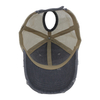 Washed Mesh Ponytail Cap – Vintage Breathable Summer Baseball Hat