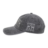 Wholesale Unstructured Six Panels Washed Cotton Canvas Baseball Cap And Hat with Flat Embroidery