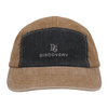 Hot Sale Five Panels Washed Cotton Canvas Sports Cap And Hat with Flat Embroidery