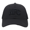 Custom Black Trucker Cap With Built-in NFC Chip 3D Puff Embroidery NFC Logo Mesh Back Baseball Hat