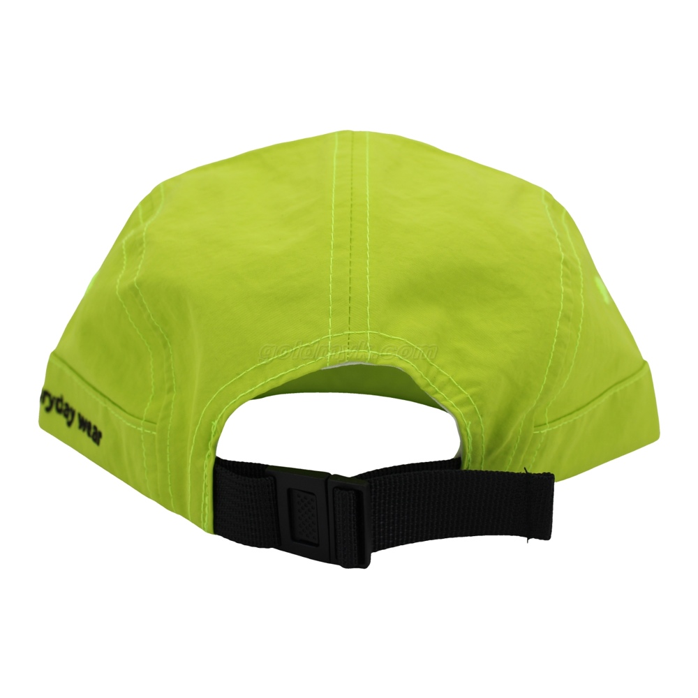 Lightweight Quick Dry Nylon 6 Panel Cap Custom Embroidery Outdoor Running Baseball Hat