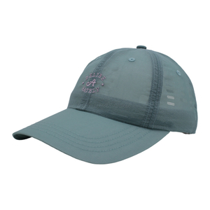 Promotional Unstructured 100% Polyester Fabric Light Weight Sports Cap And Hat with Embroidery