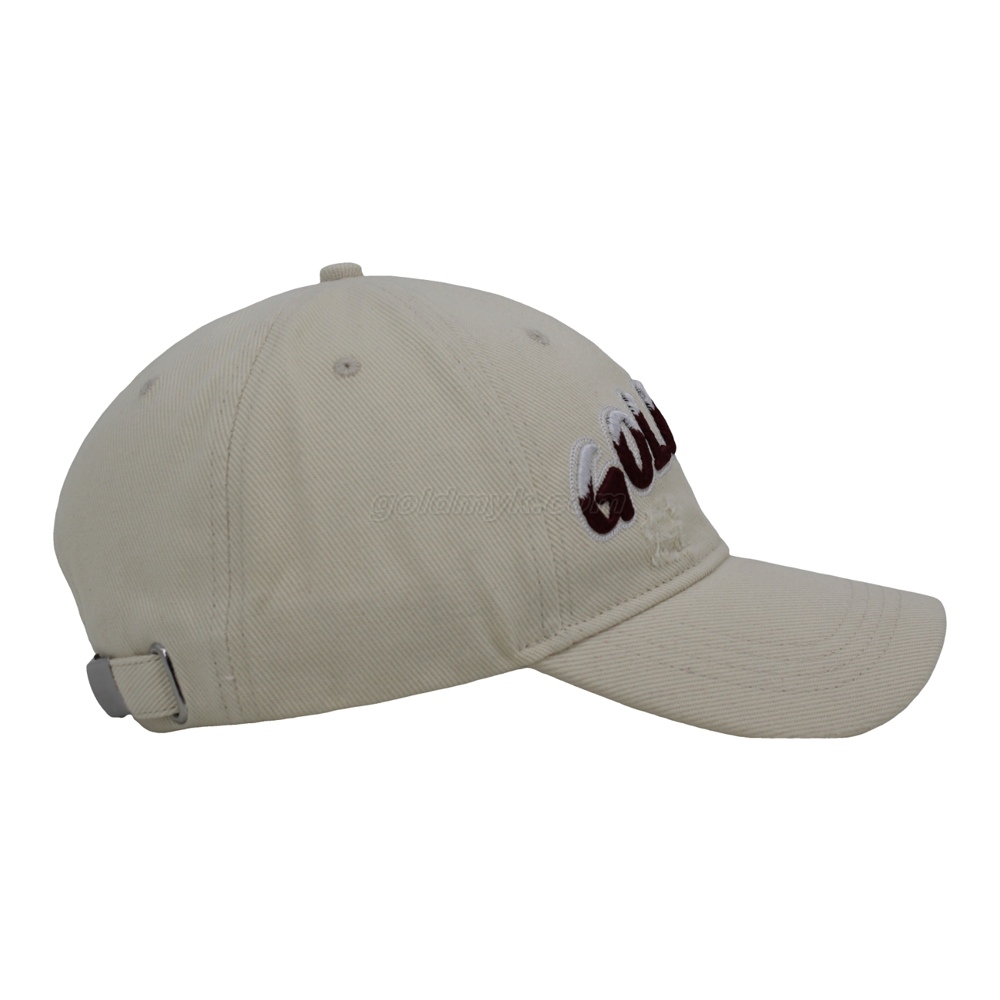 100% Cotton Fabric Distressed Washed Soft Baseball Cap And Hat with Custom Logo