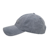 Vintage Stylish Flat Embroidery Washed Baseball Cap Dad Hat 6-panel Sports Caps For Man And Woven Can Custom Logo