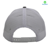 Blank Heather Grey Trucker Hat Breathable Mesh Back Baseball Cap