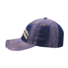 Vintage Stylish Flat Embroidery Washed Baseball Cap Dad Hat 6-panel Sports Caps For Man And Woven Can Custom Logo
