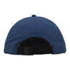 Navy Lightweight Nylon Baseball Cap Custom 3D PVC Rubber Basketball Logo Patch Curved Brim Sports Dad Hat