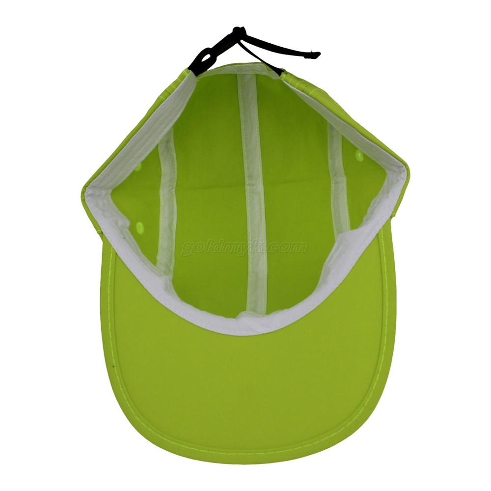 Lightweight Quick Dry Nylon 6 Panel Cap Custom Embroidery Outdoor Running Baseball Hat