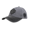 Good Sale Pigment Washed Cotton Fabric Six Panels Canada Baseball Cap And Hat with Embroidery Patch
