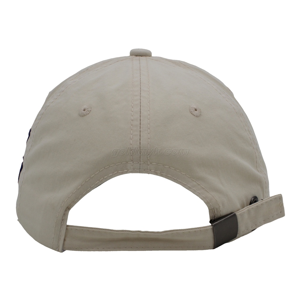 Washed Cotton Unstructured Dad Hat Custom Embroidery Florida Signature Logo Baseball Cap