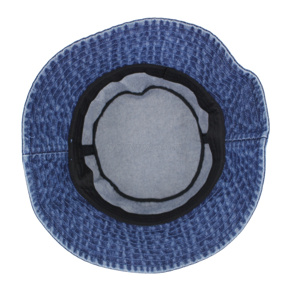 Wholesale with Good Price Custom Washed Cotton Denim Fabric Bucket Hat