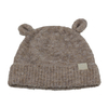 New And Cute Double Layer Warm Knitted Hat with Wool Fabric Lining